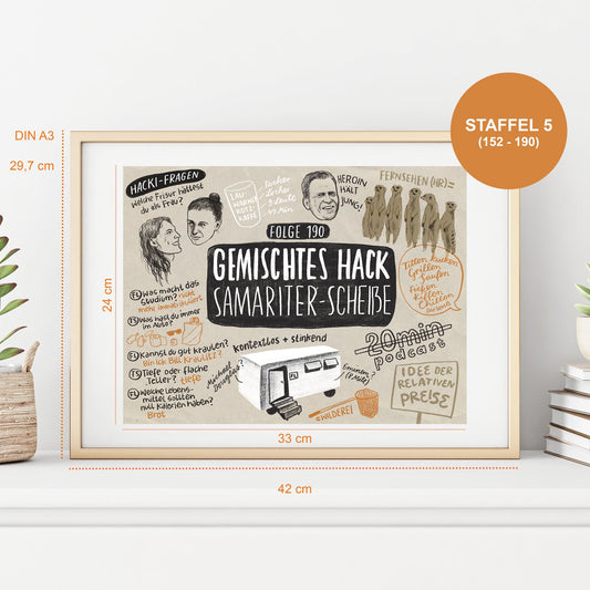 GEMALTES HACK PRINT - STAFFEL 5