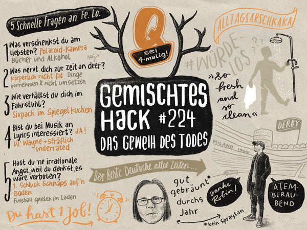 GEMALTES HACK PRINT FOLGEN 151 - 244