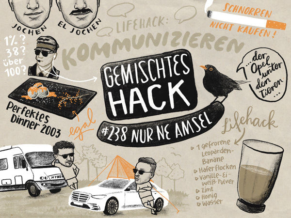 GEMALTES HACK PRINT FOLGEN 151 - 244