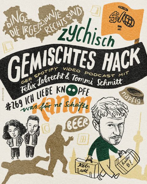 GEMALTES HACK PRINT - STAFFEL 8