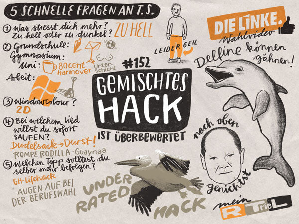 GEMALTES HACK PRINT - STAFFEL 5