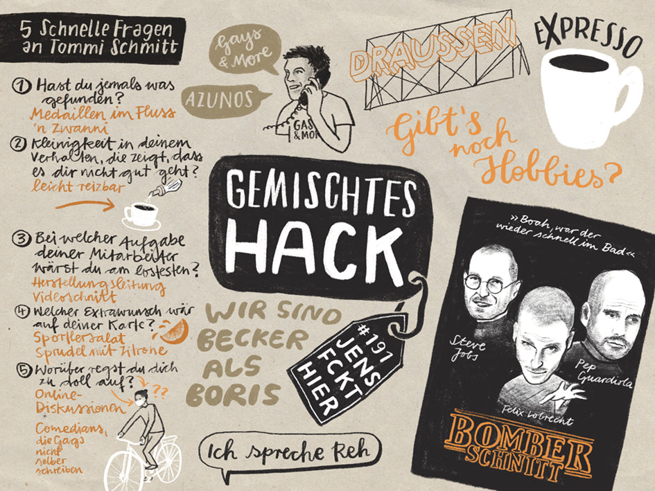 GEMALTES HACK PRINT - STAFFEL 6
