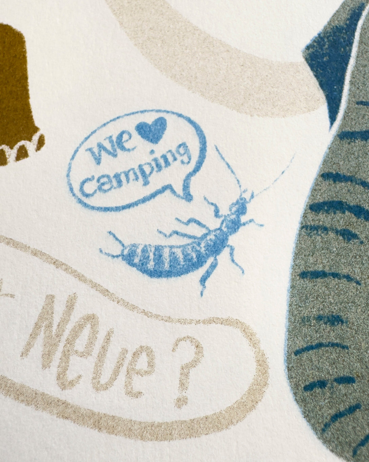 GEMALTE TIERE - KUNSTDRUCK DIN A3