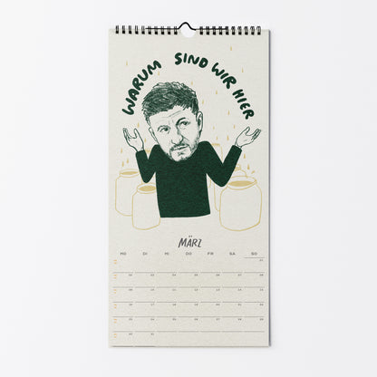 DER GROSSE GEMALTES HACK KALENDER 2026