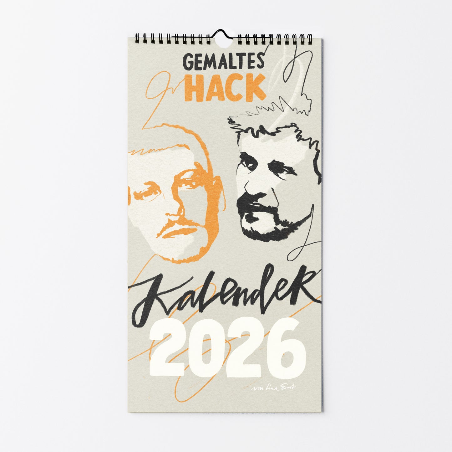 DER GROSSE GEMALTES HACK KALENDER 2026