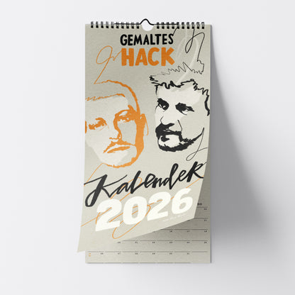 DER GROSSE GEMALTES HACK KALENDER 2026