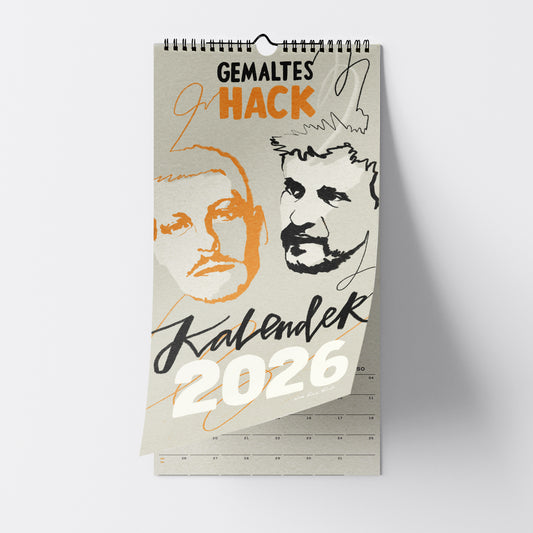 DER GROSSE GEMALTES HACK KALENDER 2026