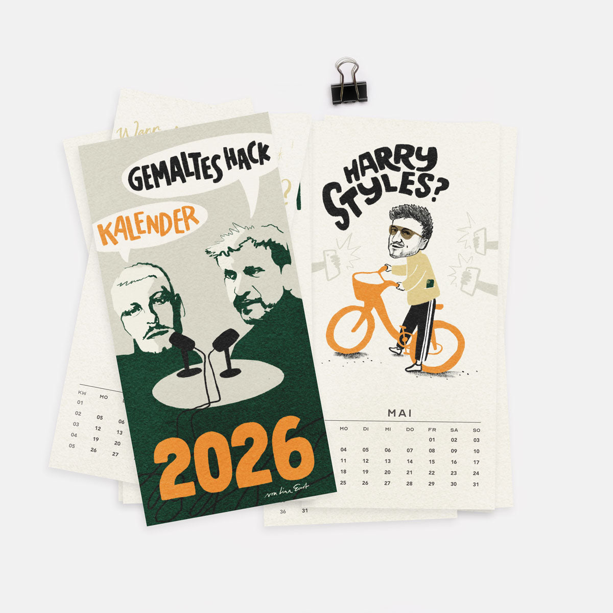 GEMALTES HACK KALENDER 2026