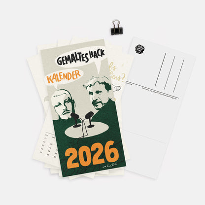 GEMALTES HACK KALENDER 2026