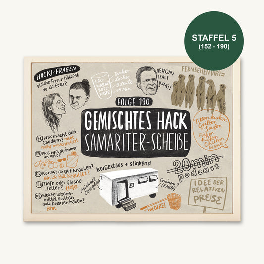 GEMALTES HACK PRINT - STAFFEL 5