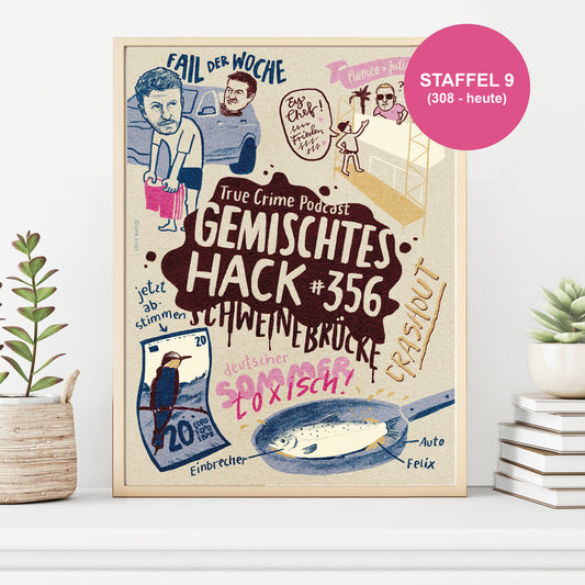GEMALTES HACK PRINT - STAFFEL 9