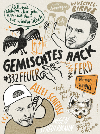 GEMALTES HACK PRINT - STAFFEL 9