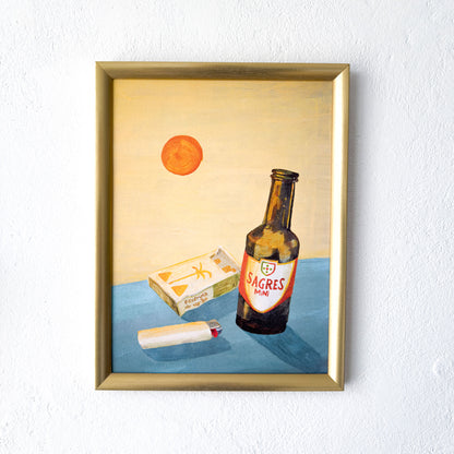 SONNE Fine Art Print 30 x 40 cm limitierte Edition