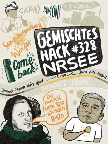 GEMALTES HACK PRINT - STAFFEL 9