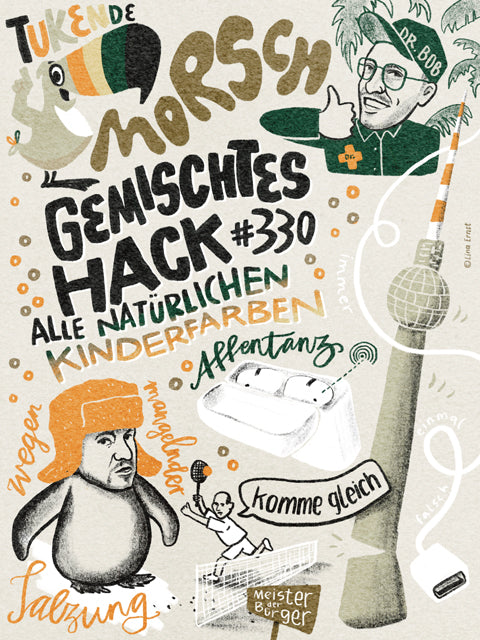 GEMALTES HACK PRINT - STAFFEL 9