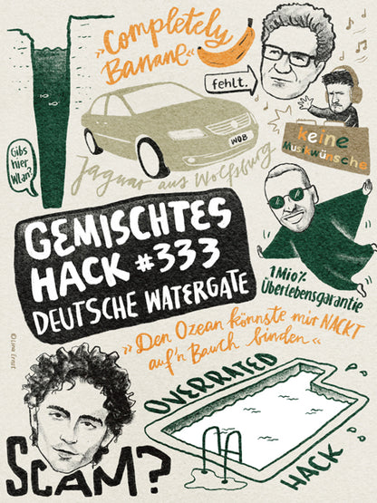 GEMALTES HACK PRINT - STAFFEL 9
