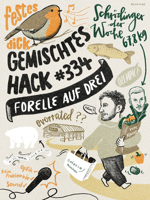 GEMALTES HACK PRINT - STAFFEL 9