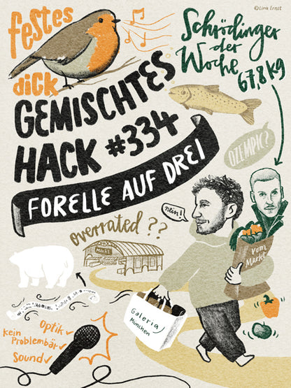 GEMALTES HACK PRINT - STAFFEL 9