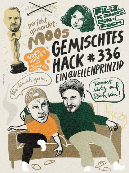 GEMALTES HACK PRINT - STAFFEL 9