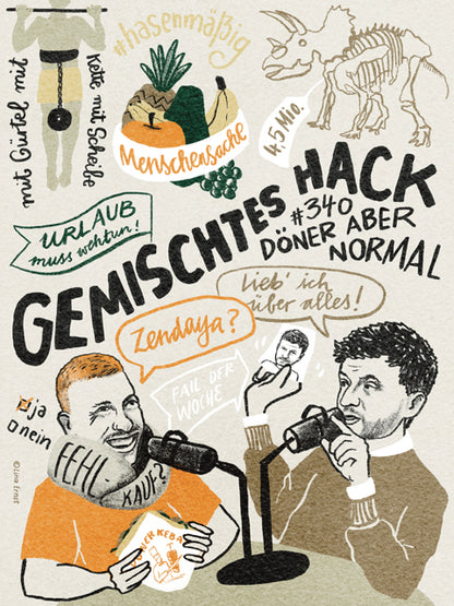 GEMALTES HACK PRINT - STAFFEL 9
