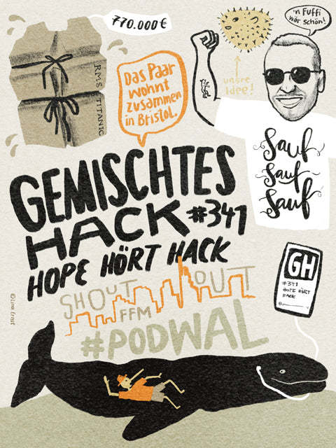 GEMALTES HACK PRINT - STAFFEL 9