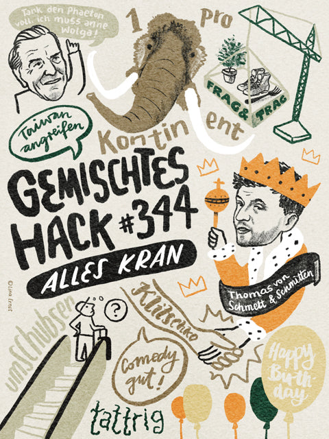 GEMALTES HACK PRINT - STAFFEL 9