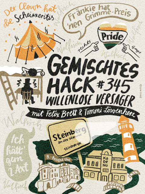 GEMALTES HACK PRINT - STAFFEL 9