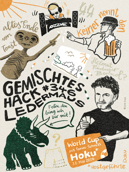GEMALTES HACK PRINT - STAFFEL 9
