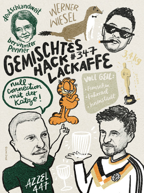 GEMALTES HACK PRINT - STAFFEL 9