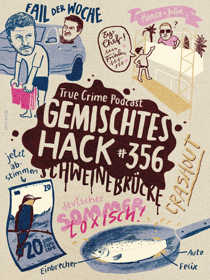 GEMALTES HACK PRINT - STAFFEL 9
