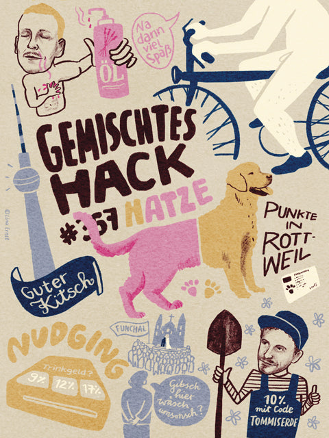 GEMALTES HACK PRINT - STAFFEL 9
