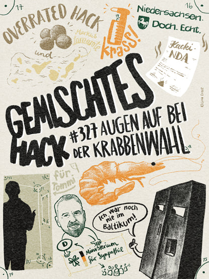 GEMALTES HACK PRINT - STAFFEL 9